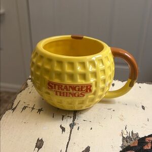 Netflix Stranger Things Eggo Waffle & Syrup Themed Coffee/Tea Mug